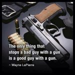 Bad guy vs Good Guy with a gun